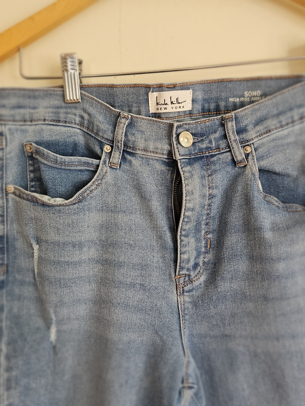 ​Nicole Miller New York Jeans - SOHO High Rise Ankle Slim